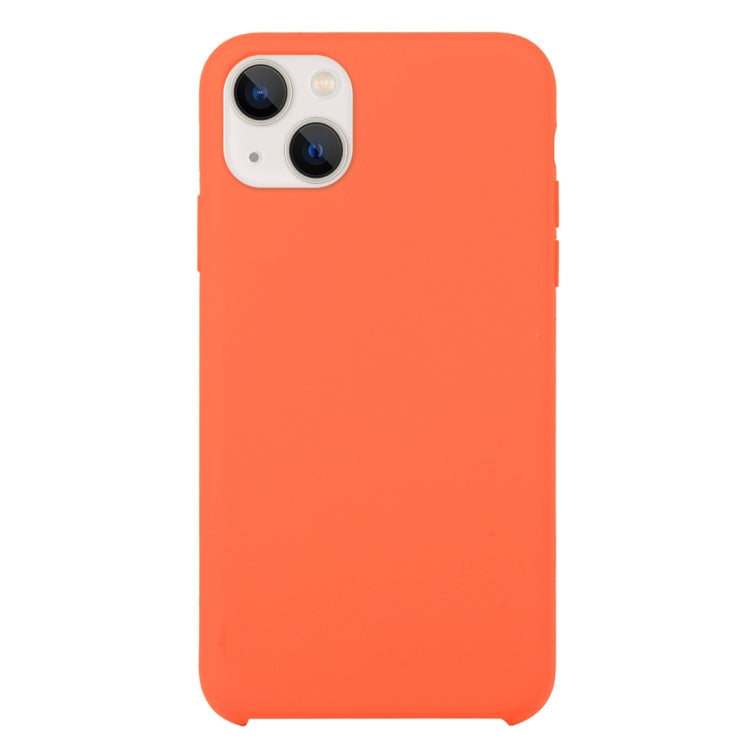 Solid Silicone Phone Case for iPhone 13 - Soft Touch Protection