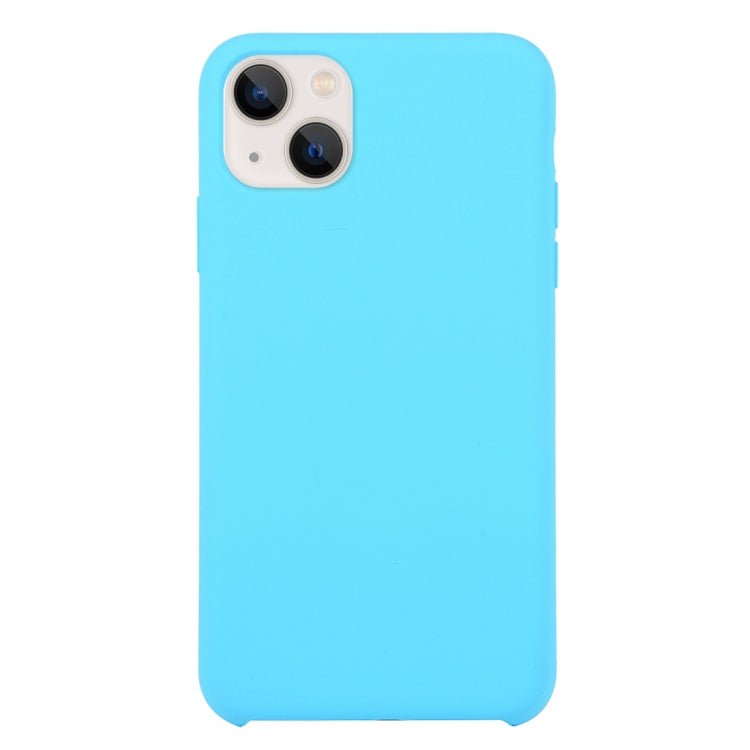 Solid Silicone Phone Case for iPhone 13 - Soft Touch Protection