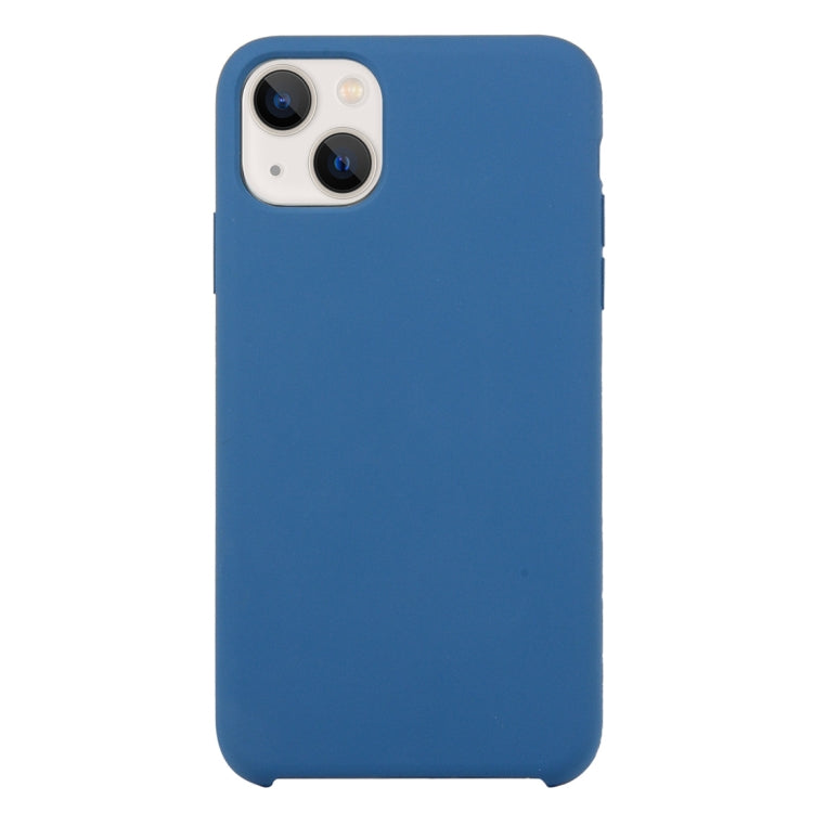 Solid Silicone Phone Case for iPhone 13 - Soft Touch Protection