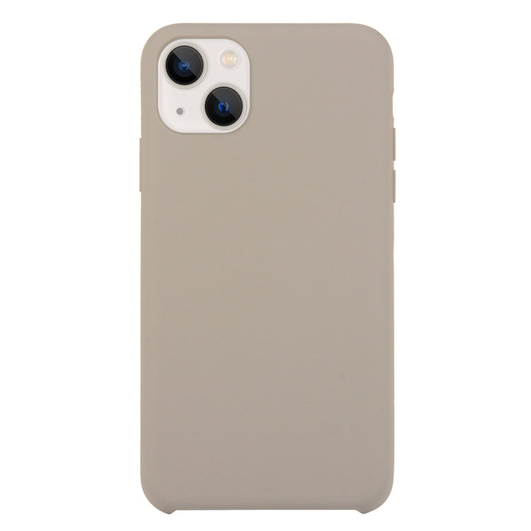 Solid Silicone Phone Case for iPhone 13 - Soft Touch Protection