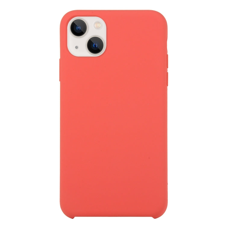 Solid Silicone Phone Case for iPhone 13 - Soft Touch Protection
