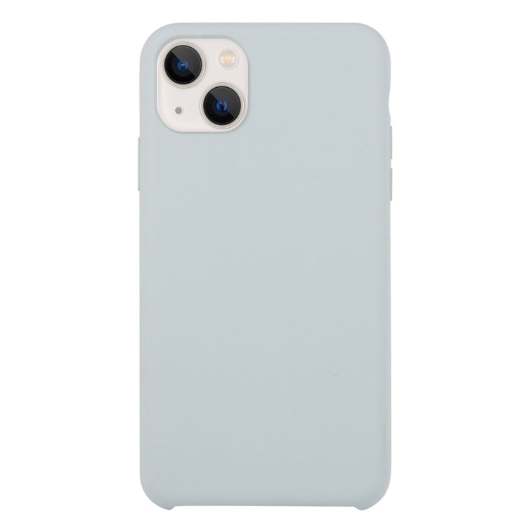 Solid Silicone Phone Case for iPhone 13 - Soft Touch Protection