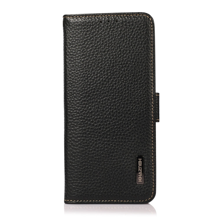 KHAZNEH Genuine Leather RFID Wallet Case with Magnetic Closure – iPhone 12 / 13 Series