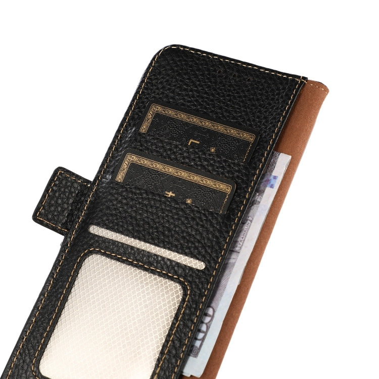 KHAZNEH Genuine Leather RFID Wallet Case with Magnetic Closure – iPhone 12 / 13 Series