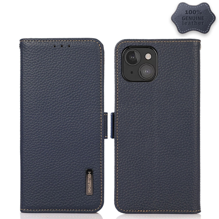 KHAZNEH Genuine Leather RFID Wallet Case with Magnetic Closure – iPhone 12 / 13 Series