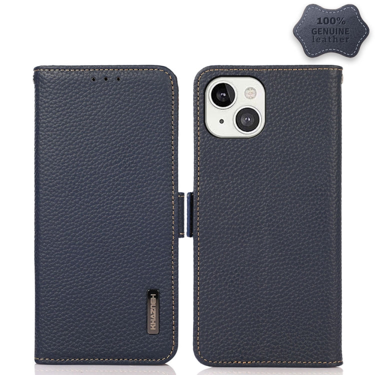 KHAZNEH Genuine Leather RFID Wallet Case with Magnetic Closure – iPhone 12 / 13 Series
