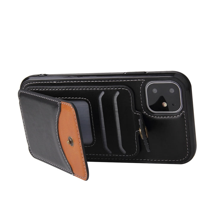 Leather Wallet Phone Case with Card Slots – iPhone 11 Pro / 11 / SE / XS Max / 8 / 7