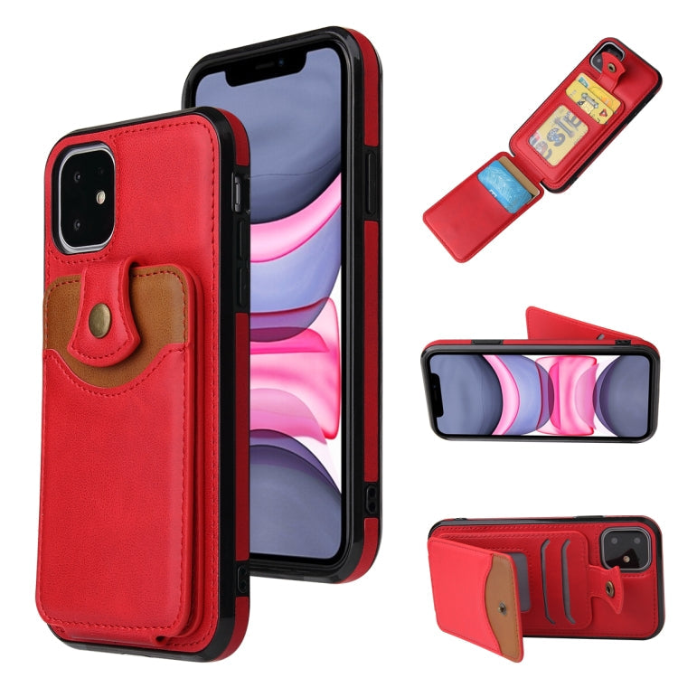 Leather Wallet Phone Case with Card Slots – iPhone 11 Pro / 11 / SE / XS Max / 8 / 7