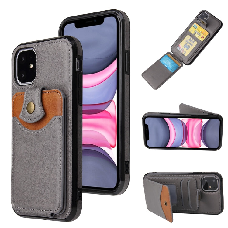 Leather Wallet Phone Case with Card Slots – iPhone 11 Pro / 11 / SE / XS Max / 8 / 7