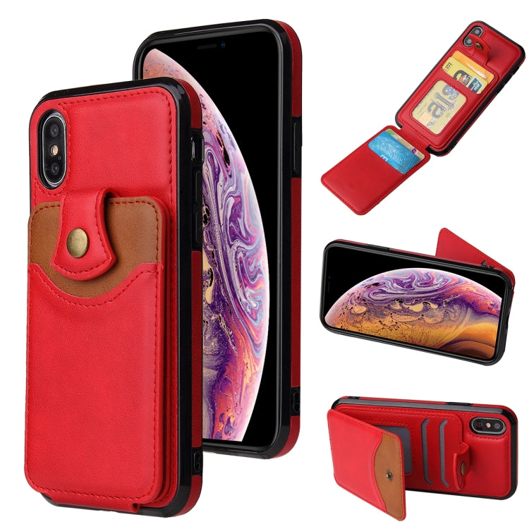 Leather Wallet Phone Case with Card Slots – iPhone 11 Pro / 11 / SE / XS Max / 8 / 7