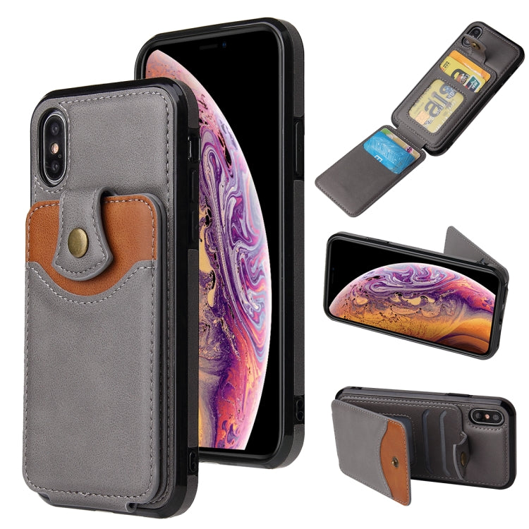 Leather Wallet Phone Case with Card Slots – iPhone 11 Pro / 11 / SE / XS Max / 8 / 7