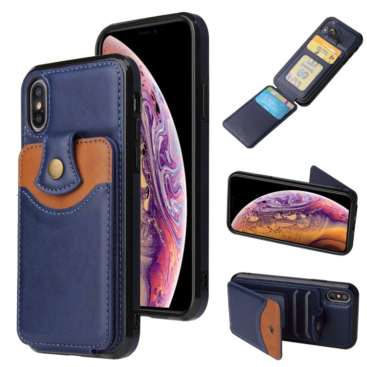 Leather Wallet Phone Case with Card Slots – iPhone 11 Pro / 11 / SE / XS Max / 8 / 7