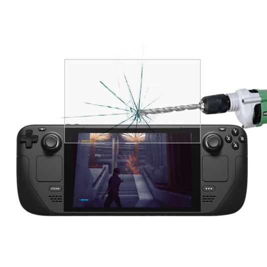 Protector de pantalla de cristal templado para Steam Deck | Película ultratransparente de 0.26mm con dureza 9H