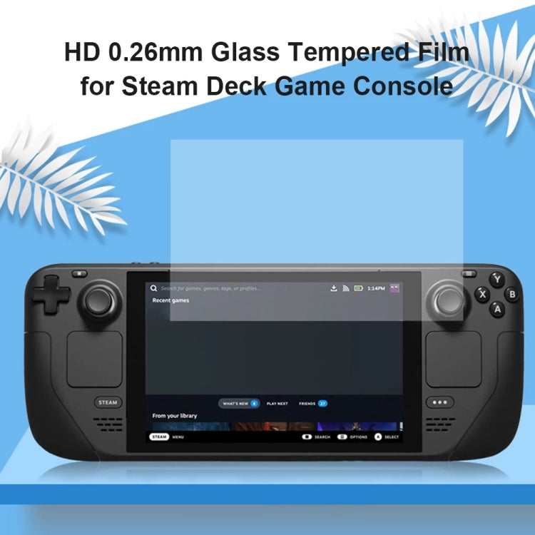 Steam Deck Displayschutzfolie aus gehärtetem Glas | 9H Härte 0,26mm Ultraklare Folie