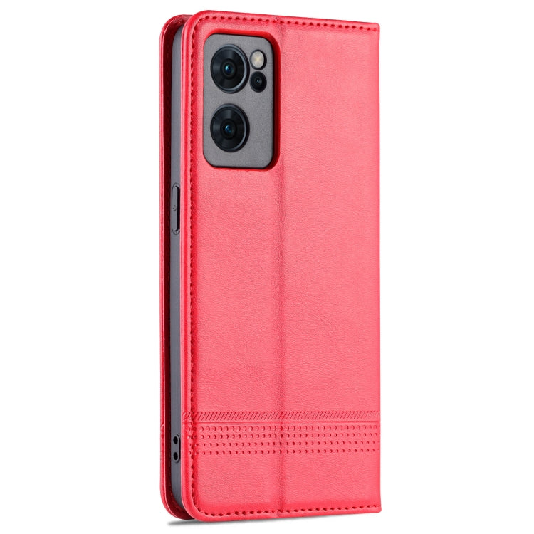 AZNS Magnetic Flip Leather Phone Case with Card Slots & Wallet