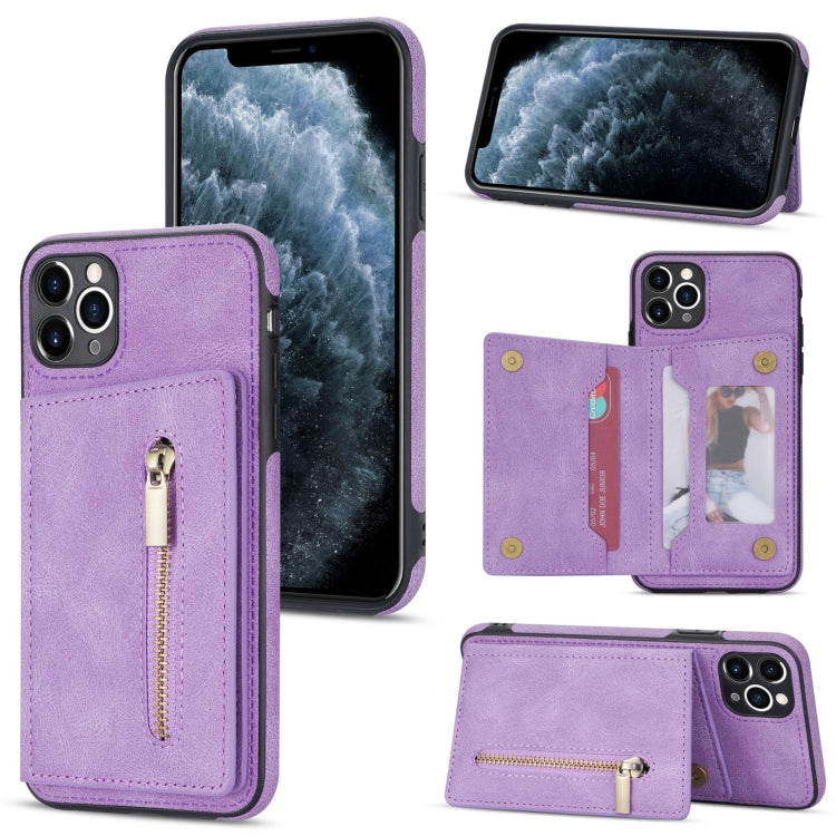Handyhülle mit Reißverschluss-Kartenhalter, für iPhone 12, für iPhone 12 Pro Max, für iPhone 11, für iPhone 11 Pro