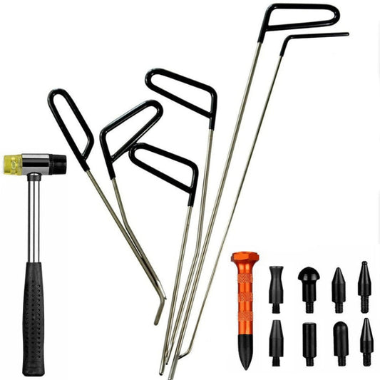 16-in-1 Smart Ausbeulwerkzeug-Set für dellenfreie Reparatur – Hagelschaden-Entfernung Haken & Stangen