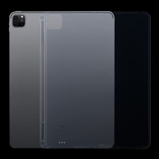 0,75 mm Transparente TPU-Schutzhülle mit Stiftschlitz für iPad Pro 11" & 12,9" (2020)