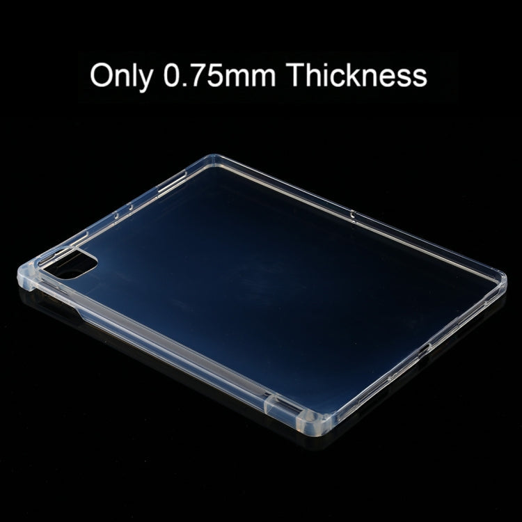 0.75mm Transparent TPU Protective Case with Pen Slot for iPad Pro 11" & 12.9" (2020)