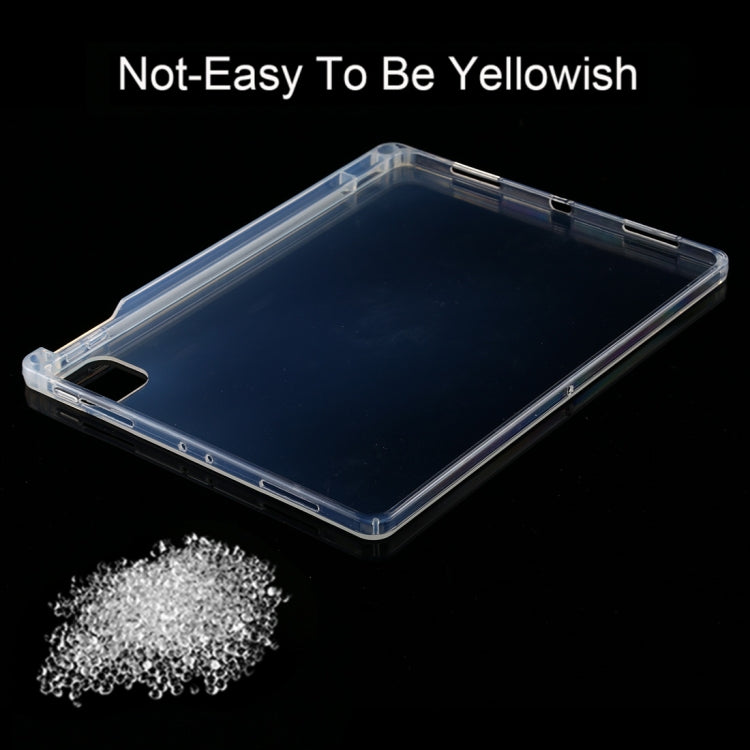 0.75mm Transparent TPU Protective Case with Pen Slot for iPad Pro 11" & 12.9" (2020)