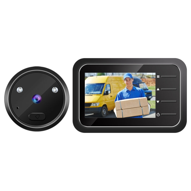 ESCAM C22 2,4 Zoll Bildschirm Digitaler Türspion, unterstützt Nachtsicht, TF-Karte, Fotos und Videos aufnehmen, C22