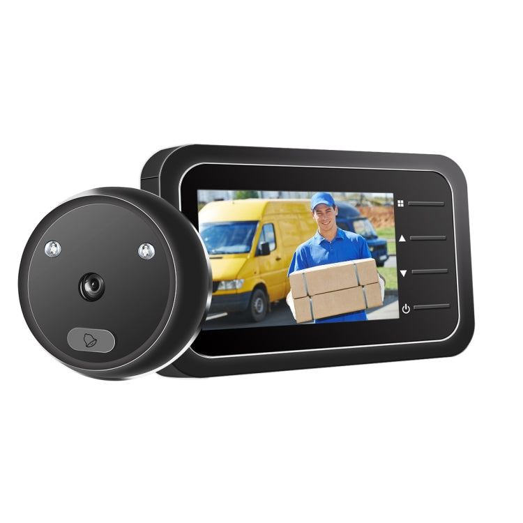 ESCAM C22 2,4 Zoll Bildschirm Digitaler Türspion, unterstützt Nachtsicht, TF-Karte, Fotos und Videos aufnehmen, C22