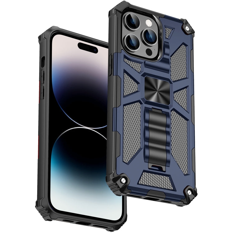Panzer Stoßfeste Magnethülle mit Halterung – iPhone 14 Serie