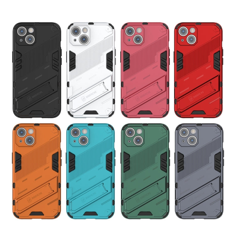 Funda de Teléfono Punk Armor 2 en 1 PC + TPU, Para iPhone 14, Para iPhone 14 Plus, Para iPhone 14 Pro