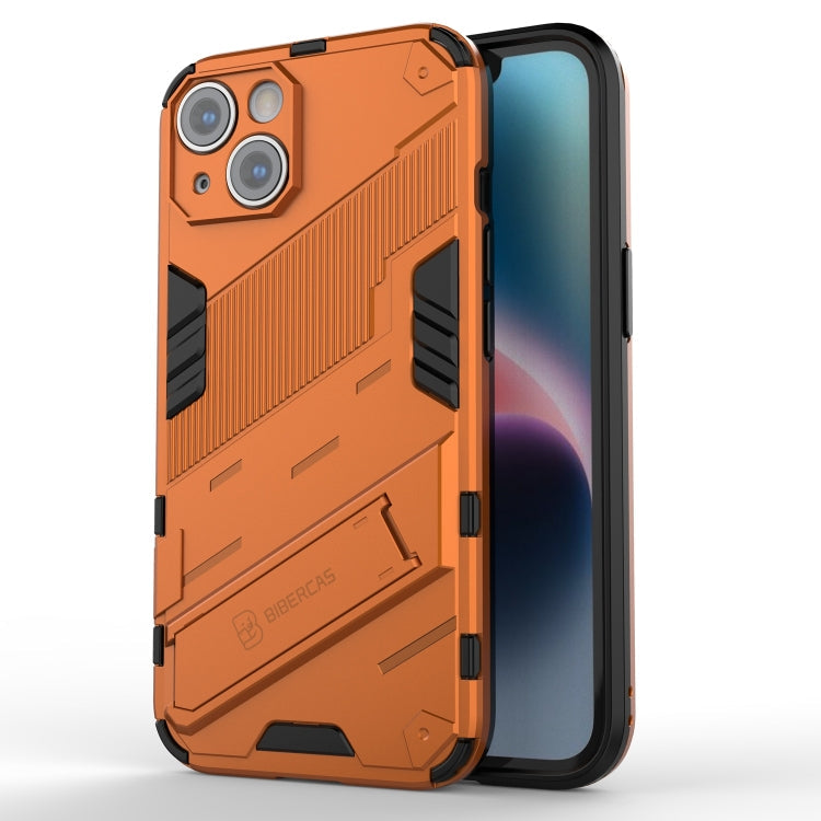 Funda de Teléfono Punk Armor 2 en 1 PC + TPU, Para iPhone 14, Para iPhone 14 Plus, Para iPhone 14 Pro
