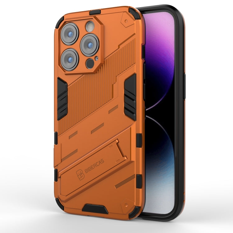 Funda de Teléfono Punk Armor 2 en 1 PC + TPU, Para iPhone 14, Para iPhone 14 Plus, Para iPhone 14 Pro