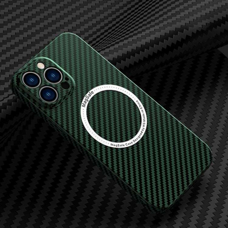 Carbon Fiber Texture MagSafe Phone Case for iPhone 14 Pro Max – Slim & Protective