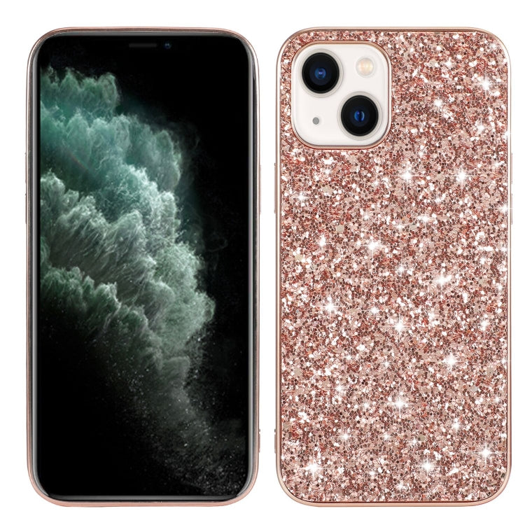 Glitzer-Puder TPU Handyhülle, Für iPhone 14, Für iPhone 14 Plus, Für iPhone 14 Pro, Für iPhone 14 Pro Max