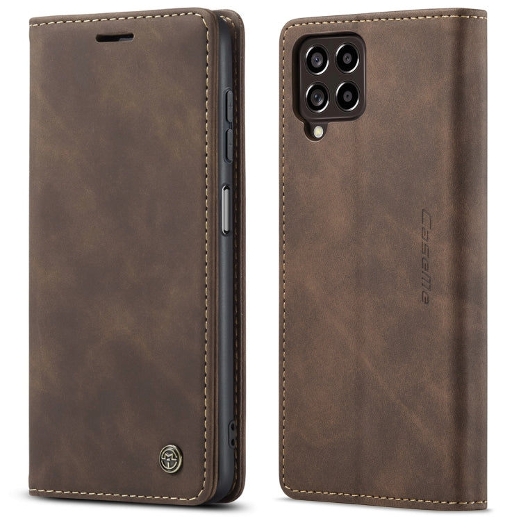 CaseMe 013 Retro Frosted Flip Leather Wallet Case – Samsung Galaxy M33 / M53 5G & Xiaomi 12 Lite