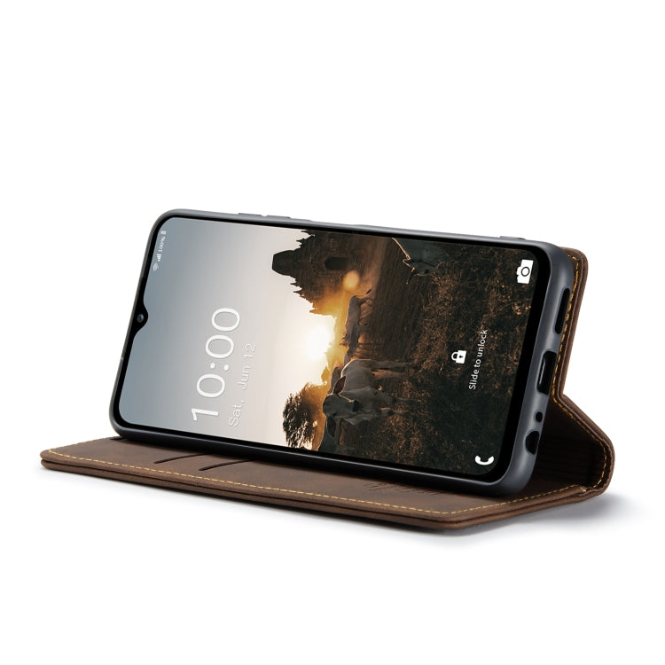 CaseMe 013 Retro Frosted Flip Leather Wallet Case – Samsung Galaxy M33 / M53 5G & Xiaomi 12 Lite