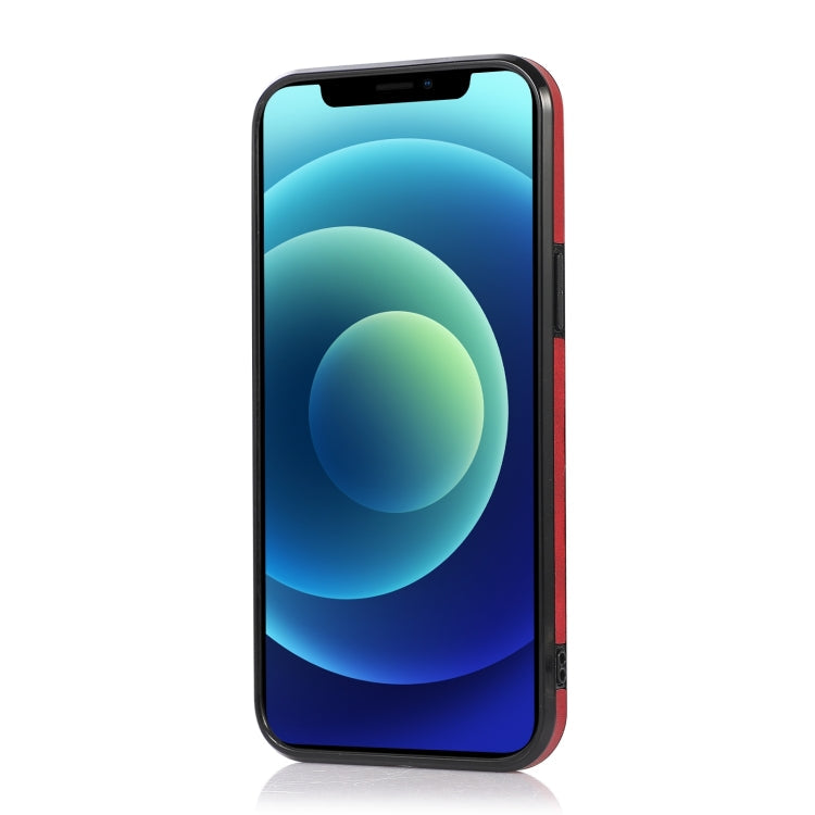 Handyhülle mit Kalbslederstruktur und Magnetkartenfach, für iPhone 14 Pro Max, für iPhone 14 Pro, für iPhone 14, für iPhone 14 Plus
