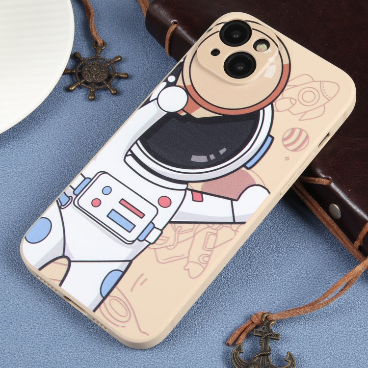 Handyhülle "Spaceman Fernglas", für iPhone 14, für iPhone 14 Pro, für iPhone 14 Plus, für iPhone 14 Pro Max