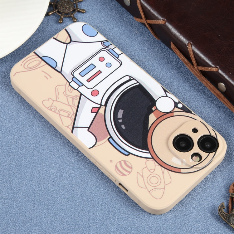 Handyhülle "Spaceman Fernglas", für iPhone 14, für iPhone 14 Pro, für iPhone 14 Plus, für iPhone 14 Pro Max