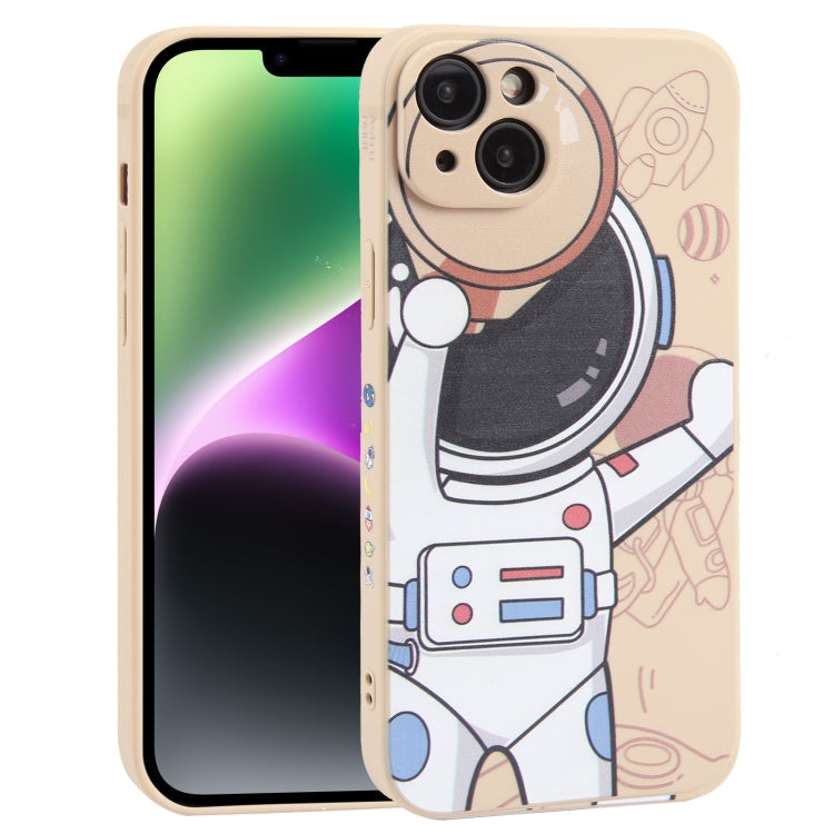 Handyhülle "Spaceman Fernglas", für iPhone 14, für iPhone 14 Pro, für iPhone 14 Plus, für iPhone 14 Pro Max