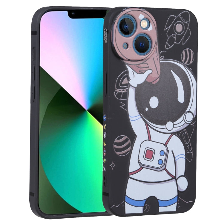 Handyhülle "Spaceman Fernglas", für iPhone 14, für iPhone 14 Pro, für iPhone 14 Plus, für iPhone 14 Pro Max