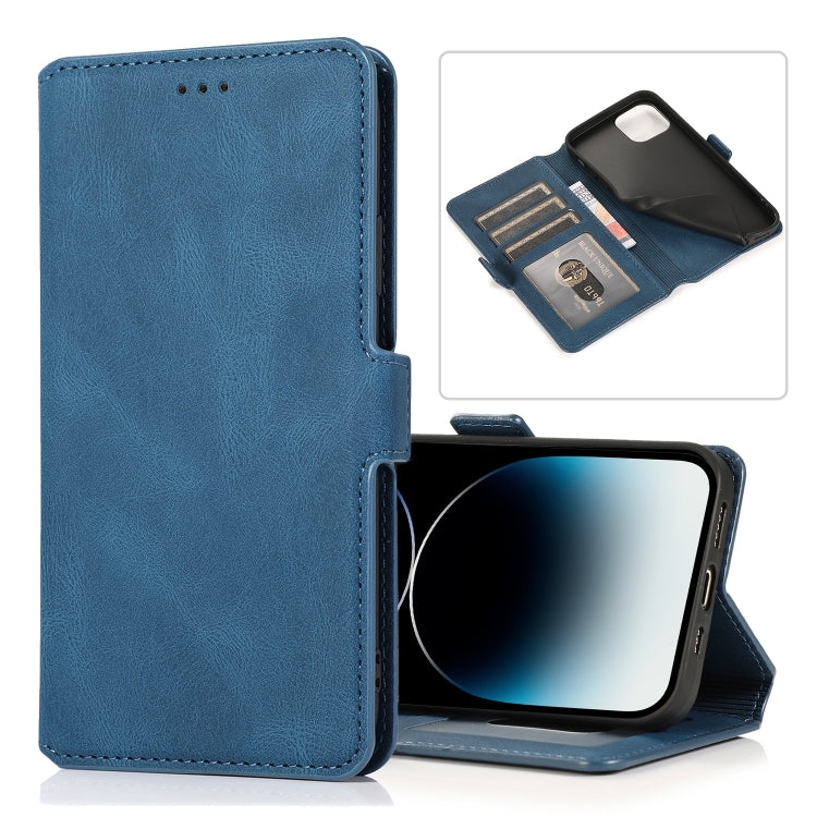 Retro Magnetic Leather Wallet Case for iPhone 14 / 14 Pro / 14 Pro Max / 14 Plus