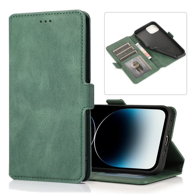 Retro Magnetic Leather Wallet Case for iPhone 14 / 14 Pro / 14 Pro Max / 14 Plus