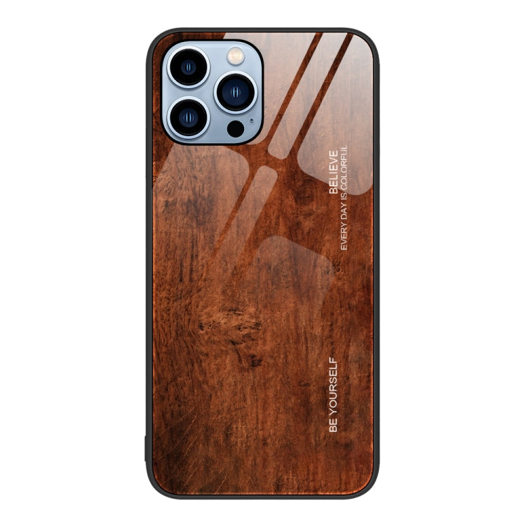 iPhone-Hülle aus gehärtetem Glas in Holzoptik | iPhone 11 Pro Max, 13, 13 Pro & 13 Pro Max