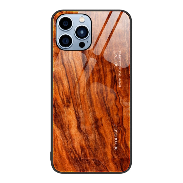iPhone-Hülle aus gehärtetem Glas in Holzoptik | iPhone 11 Pro Max, 13, 13 Pro & 13 Pro Max