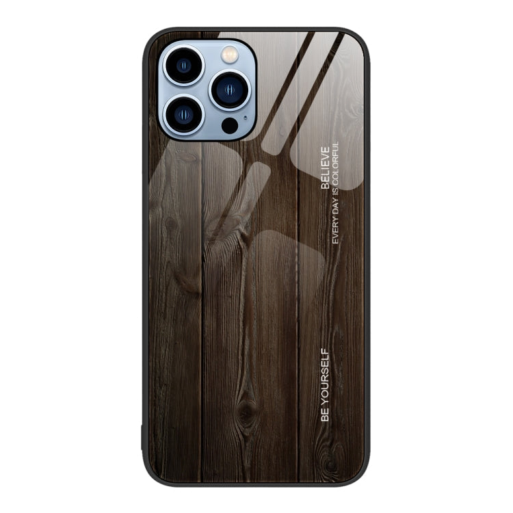 iPhone-Hülle aus gehärtetem Glas in Holzoptik | iPhone 11 Pro Max, 13, 13 Pro & 13 Pro Max