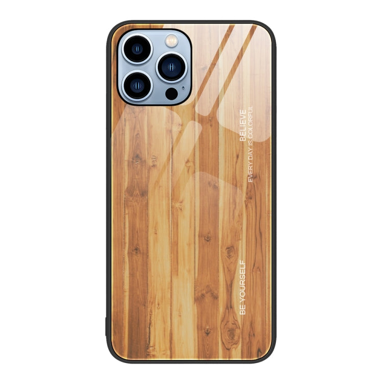 iPhone-Hülle aus gehärtetem Glas in Holzoptik | iPhone 11 Pro Max, 13, 13 Pro & 13 Pro Max