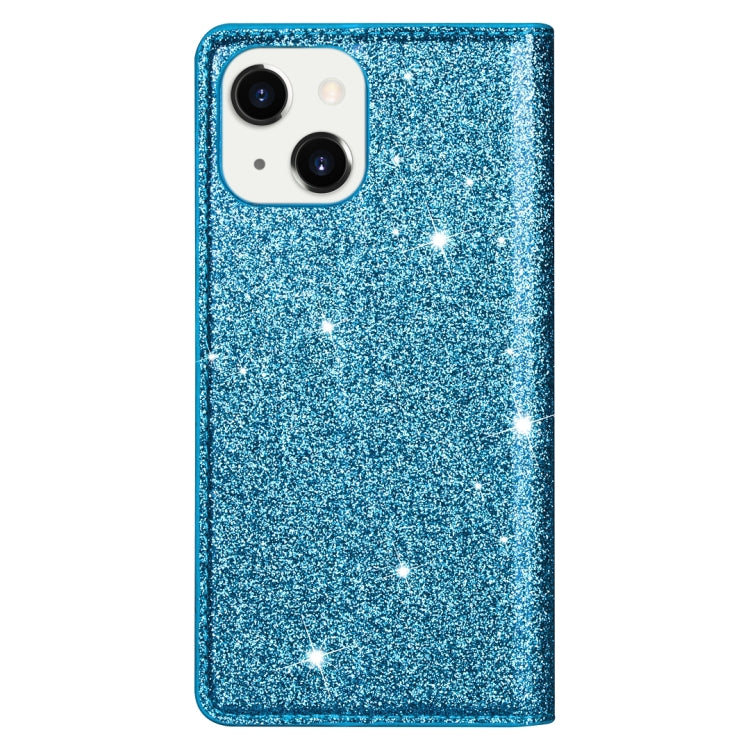 Ultradünne Glitzer Magnetische Horizontale Flip Lederhülle mit Halterung & Kartenfächern, Für iPhone 14, Für iPhone 14 Max, Für iPhone 14 Pro, Für iPhone 14 Pro Max