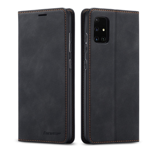 Forwenw Dream Series Flip Leather Phone Case – Card Slots, Wallet & Stand