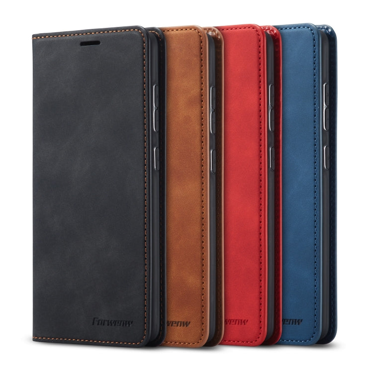 Forwenw Dream Series Flip Leather Phone Case – Card Slots, Wallet & Stand