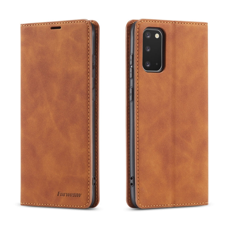 Forwenw Dream Series Flip Leather Phone Case – Card Slots, Wallet & Stand