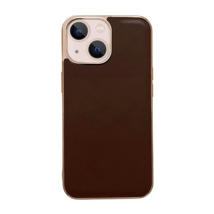 Genuine Leather iPhone Case | Nano Electroplating | iPhone 13 & 14 Series